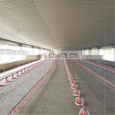 Automatic Prefabricated Steel Structure Poultry Farm Building Shed Chicken Broiler Commercial Chicken Houses