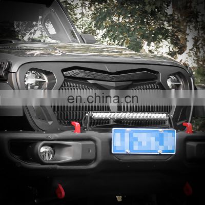 Mesh Grilles For Jeep Wrangler JL 18+ Accessories Front Grill 4X4 accessory maiker manufacturer