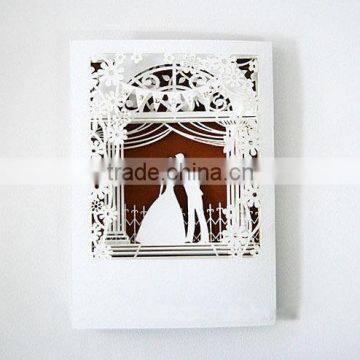 Bride and Groom Customized Greeting Cards Pop Up Card 3d Card