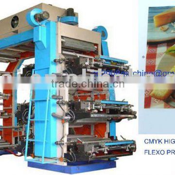 NEW CMYK Flexo printing machine