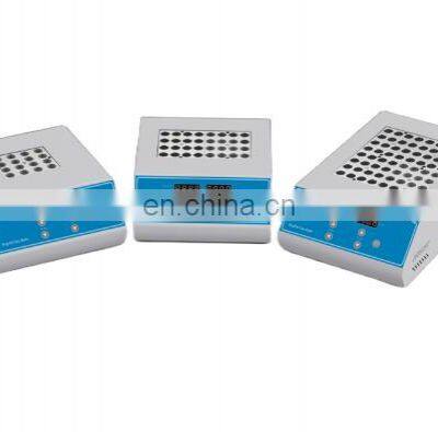 Microcomputer Controlled High Temperature Dry Bath Incubator Laboratory Thermostatic Devices 1-99h59min White & Blue photo-2