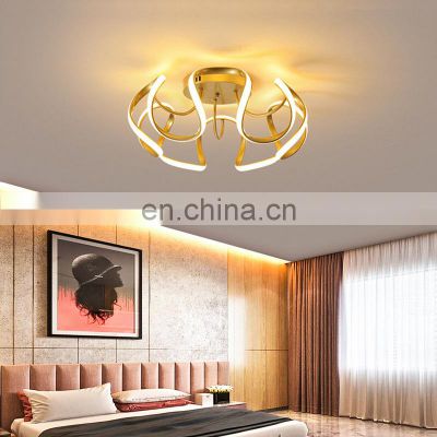 Nordic Modern Creative LED Ceiling Lamps Surface Install Acrylic Fancy Ceiling Lights for Indoor Dining Room Decor