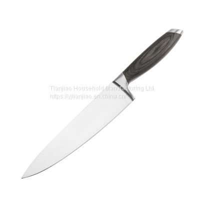 8 Inch 3cr15/5cr15/German 1.4116 Stainless Steel Kitchen Knife with Pakkawood Handle Chef Knives