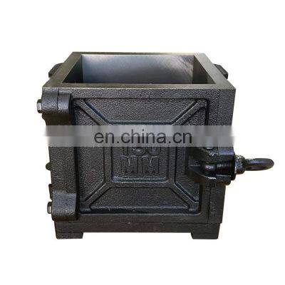 Concrete Plastic/Cast iron Mould cube test mould 150x150x150 mm