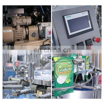 Irregular Special Shaped Bag Liquid Sachet Filling Sealing Lotion Coffee Paste Maple Syrup Premade Pouch Packing Machine photo-4