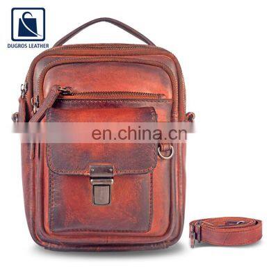 Hot Selling of Men Use Excellent Quality Leather Messenger Bag for Universal Buyers photo-5