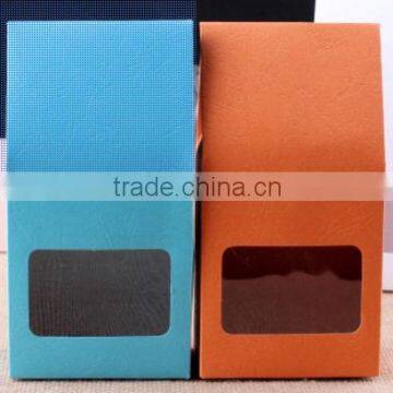 box paper packaging gift candy box with window, gift packaging custom logo