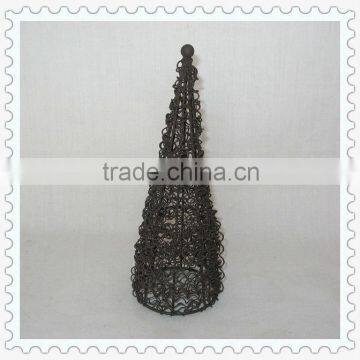 2013 handmade antique iron wire tree baskets