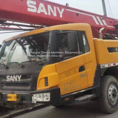 Large quantities of used SANY truck cranes for sale