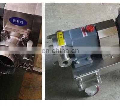 Stainless Steel High Viscosity Rotor Pump Food Grade Transfer Pump Sanitary Colloid Pump photo-2