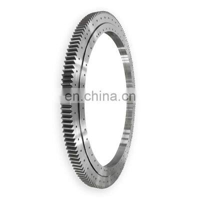 KD210 series single row ball bearing slewing ring external gear slewing ring bearing