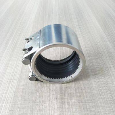 Single Pipe Coupling/Clamp Grip Type Material Stainless Steel SS316+NBR DN150