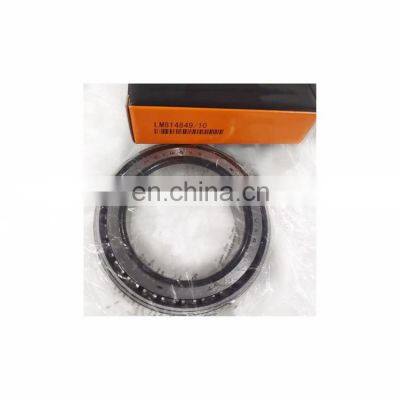 good price inch bearing LM814849/LM814810 taper roller bearing LM814849/10