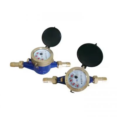 High Quality DN15 Brass Multi Jet Dry Type Vane Wheel Cold Water Meter Manufacturer