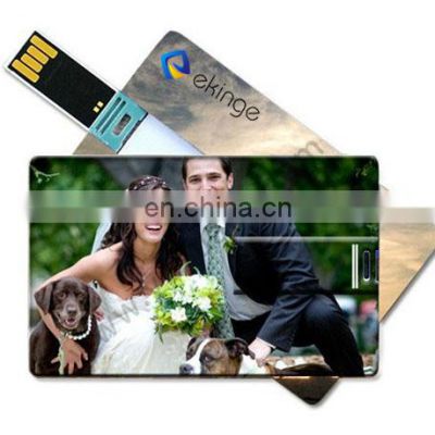 Promotional Bulk stock 2GB 4GB Memory Stick 8GB Pendrive16GB Credit Card USB Flash Drive With Customized Logo