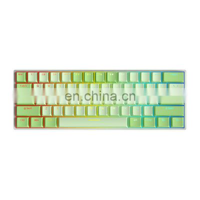 60% backlit wireless mechanical backlight mini rgb wire ergonomic mechan computer switch switches usb custom gaming keyboard