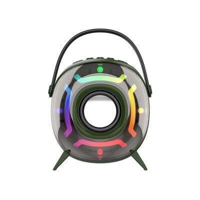 ZQS1221W OEM Bass Sound Portable 2-inch Speaker 5W Power Bluetooth Speaker With Wireless Mic photo-6