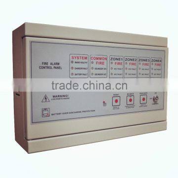 Fire 4 Zone Alarm System Conventional Fire Alarm Panel