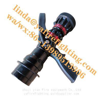 China Yafire 2.5 inch male machino multi-use pistol grip fire nozzle
