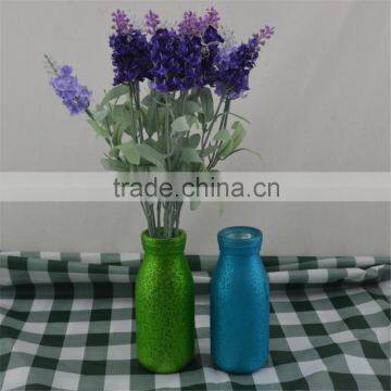 glass candle holder glass vase for candle & flower glassware for wedding