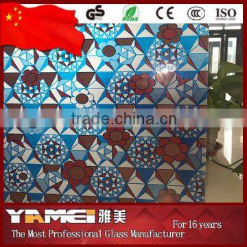 New product silk screen printing stained glass panels wholesale