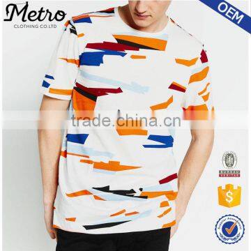 Bulk Wholesale Mens Light Colored Pattern T- Shirts