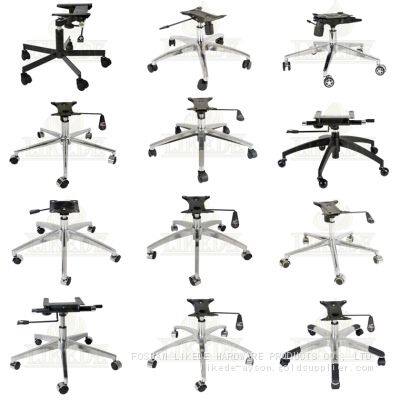 New 4 Star Aluminum Chair Base Swivel Chair Leg Revolving Chair Base photo-3