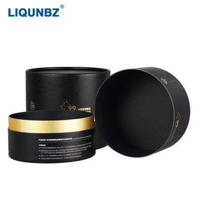 High Grade Cosmetics Round Paper Can Shockproof and Pressure Proof Printing Logo Perfume Paper Cylinder Cover Cylinder Packaging Box photo-4