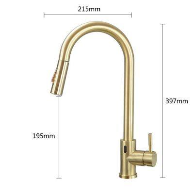 Automatic Induction Kitchen Pull-out Faucet photo-4