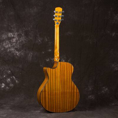 Otis Folk Acoustic Guitar M-86 41inch Plywood OEM Factory Guitar Manufacturer for Beginner photo-3