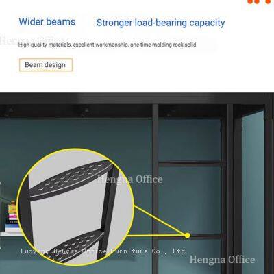 Heavy Duty Queen Size Bed Bunk Bed HG-BB054|1500mm Wide Steel Frame Double Decker With Non-slip Ladder for Adult and Family Use- OEM/ODM Supported photo-4