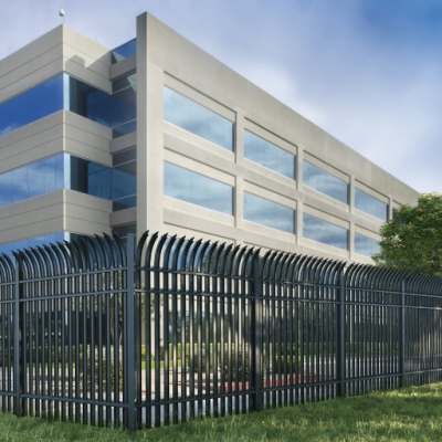 2026 New Style Durable WPC Galvanized Steel & Aluminium Wrought Iron Fence Panels for Gardens photo-4