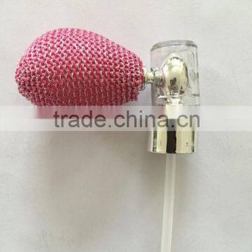 atomizer perfume sprayer/air bag atomizer for perfume bottles, air atomizer with tassel