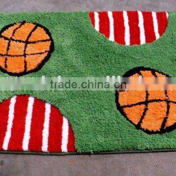 Hand made microfiber carpet