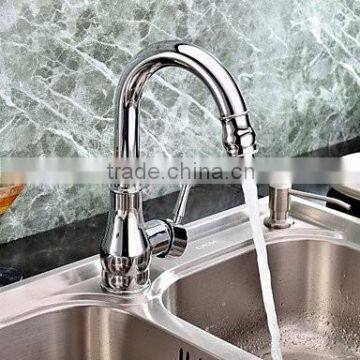 High-grade Single Lever Stainless Steel Kitchen Faucet