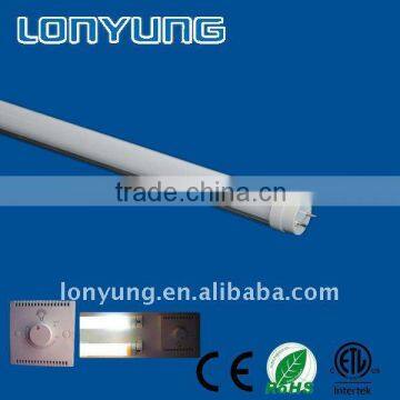 2012 Hot Sales CE ETL T8 dimmable led tube 18W