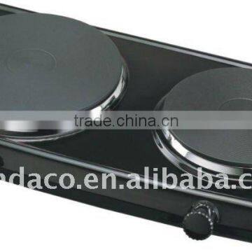 CE/CB/SASO certificated double electric hot plates