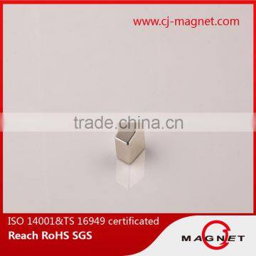 Neo magnet china suppliers with zinc-coated N40H