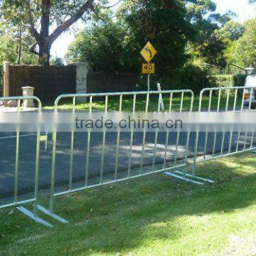 Steel Crowd Control Barrier with Removable Feet