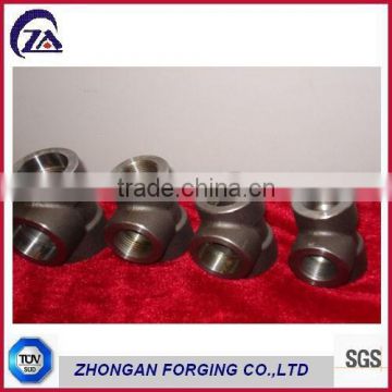 Drop forged pipe fitting tee