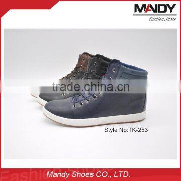 2016 Comfortable fashion pu boots men shoe for Summer