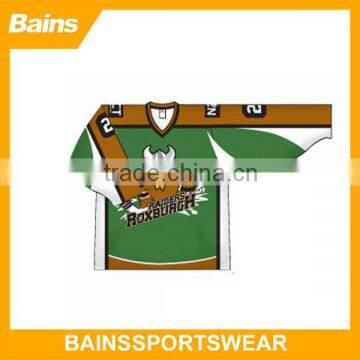 paypal cheap hockey jersey/sublimation inline hockey jersey