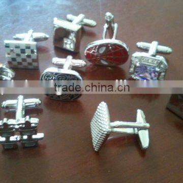 Custom Made High Quality Cufflink With Diamond