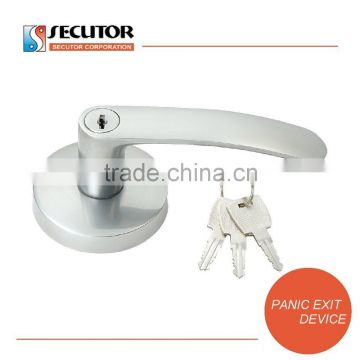 Zinc Lever Handle for Exterior Door Panic Bar