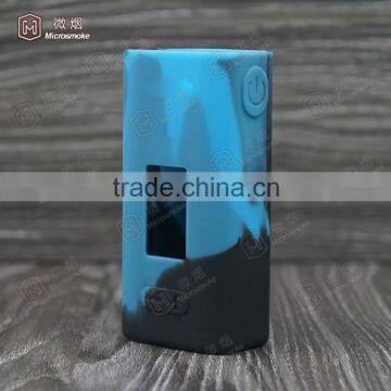 RHS Cuboid mini 80w mod kit 2400mAh silicone case, cuboid mini mod 5ml cuboid mini atomizer full kit silicone protective skin