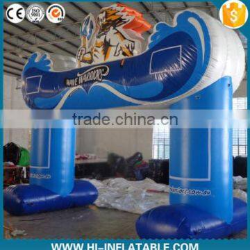 2015 high quality inflatable advertising arch door for commercial activity