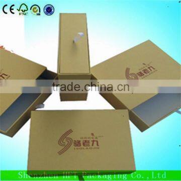 Simple Good Look Brown Kraft Paper Box for Sale