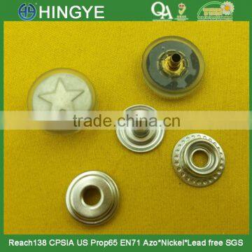 18mm Rubber Covered Cap Pop snap press Button For Jackets -- P4983