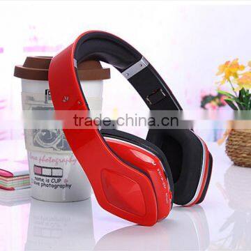 2016 Headband folding headset Stereo TF SD card radio Bluetooth headset