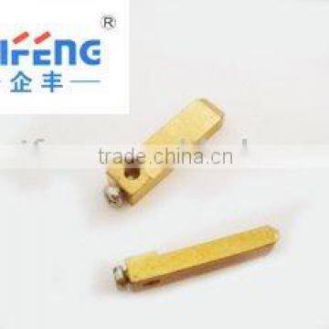 Brass plug terminal electrical